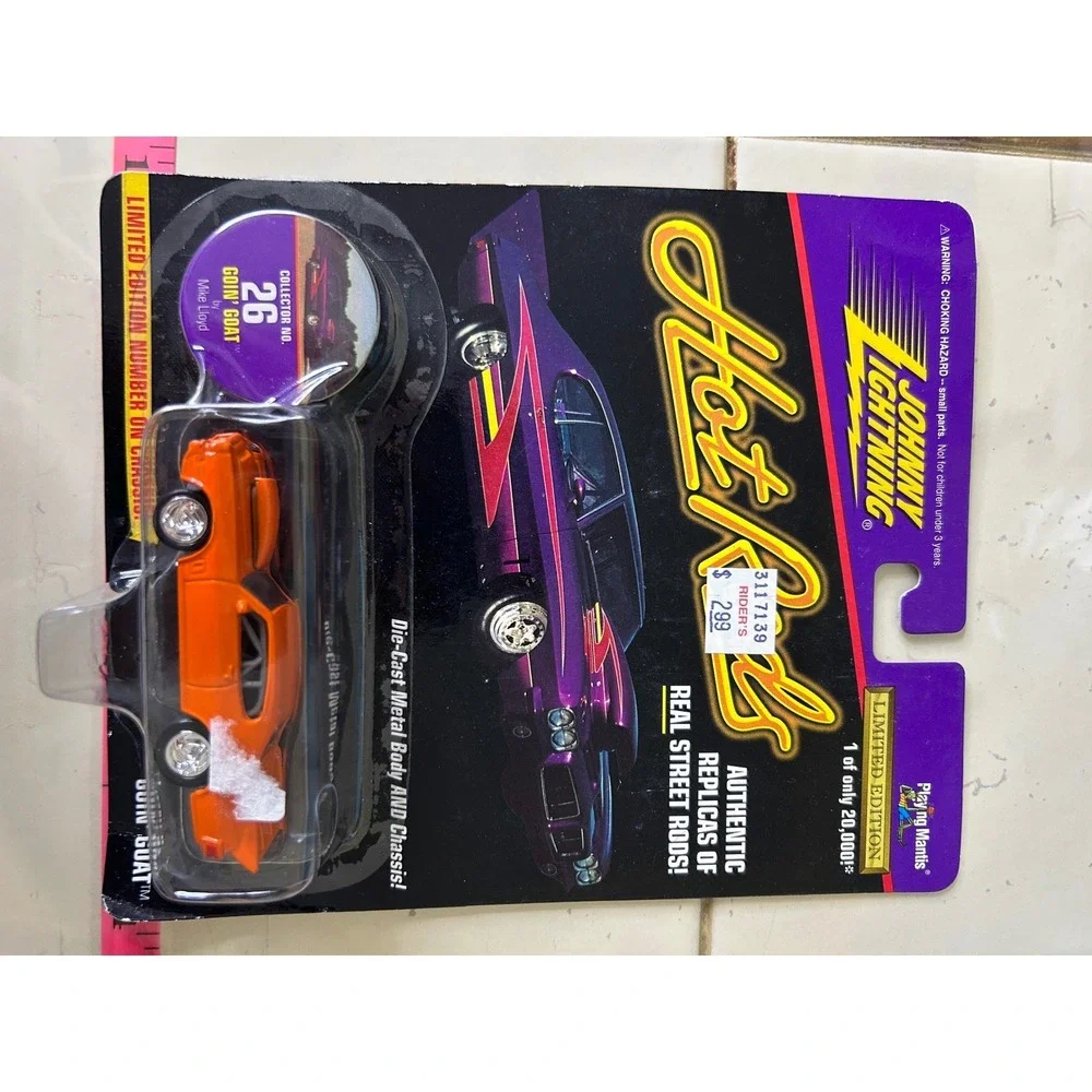 Johnny Lightning Hot Rods Dragsters Diecast Cars Goin‎ Goat Fast